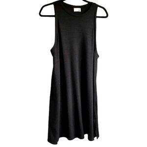 Aritzia | Wilfred Free Black Knit T-shirt Dress S